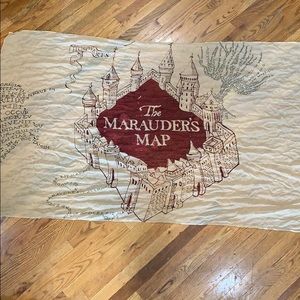 NEW Harry Potter Marauder’s Map Scarf or Tapestry